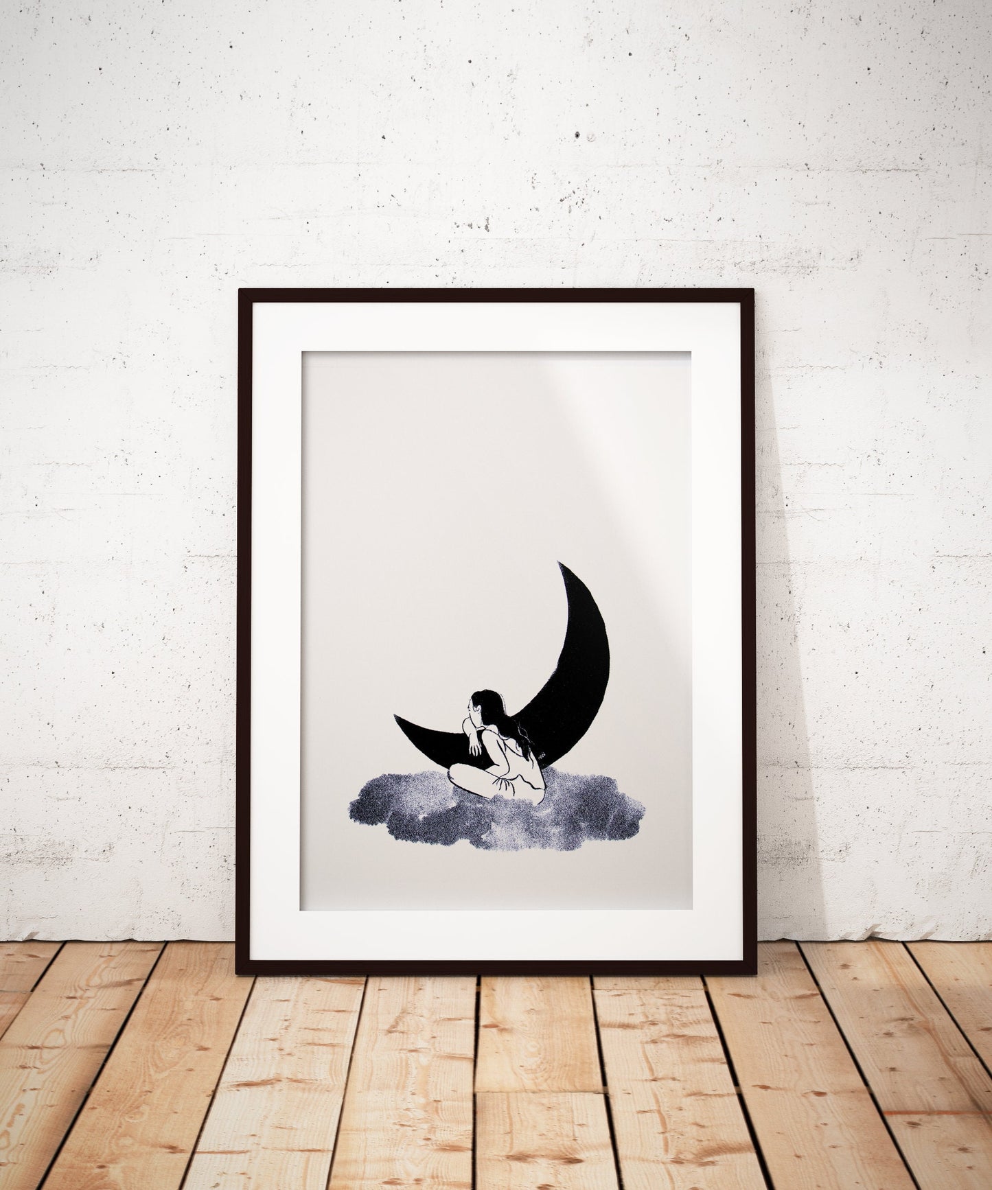 Risographie « Moon »