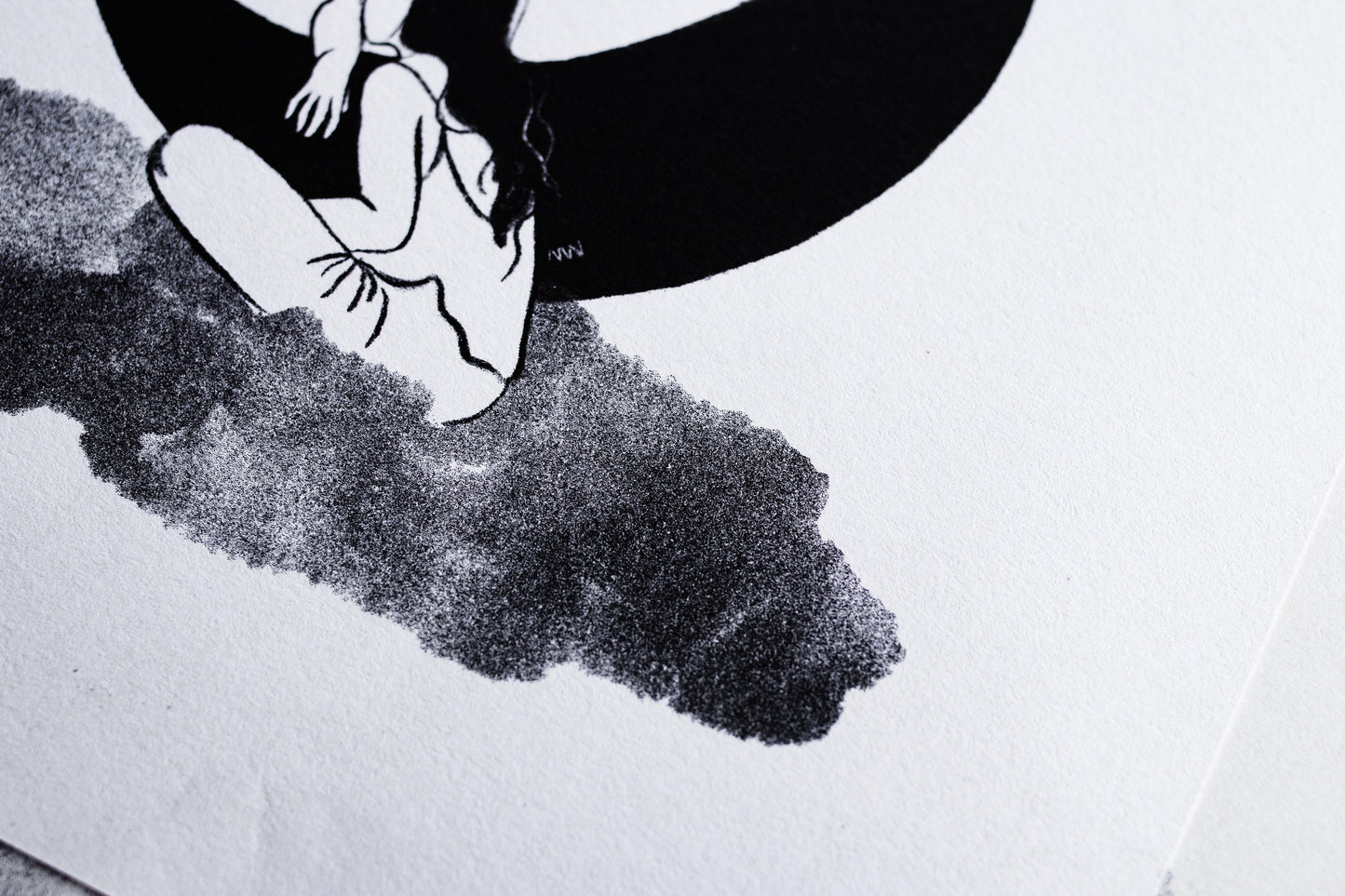 Risographie « Moon »