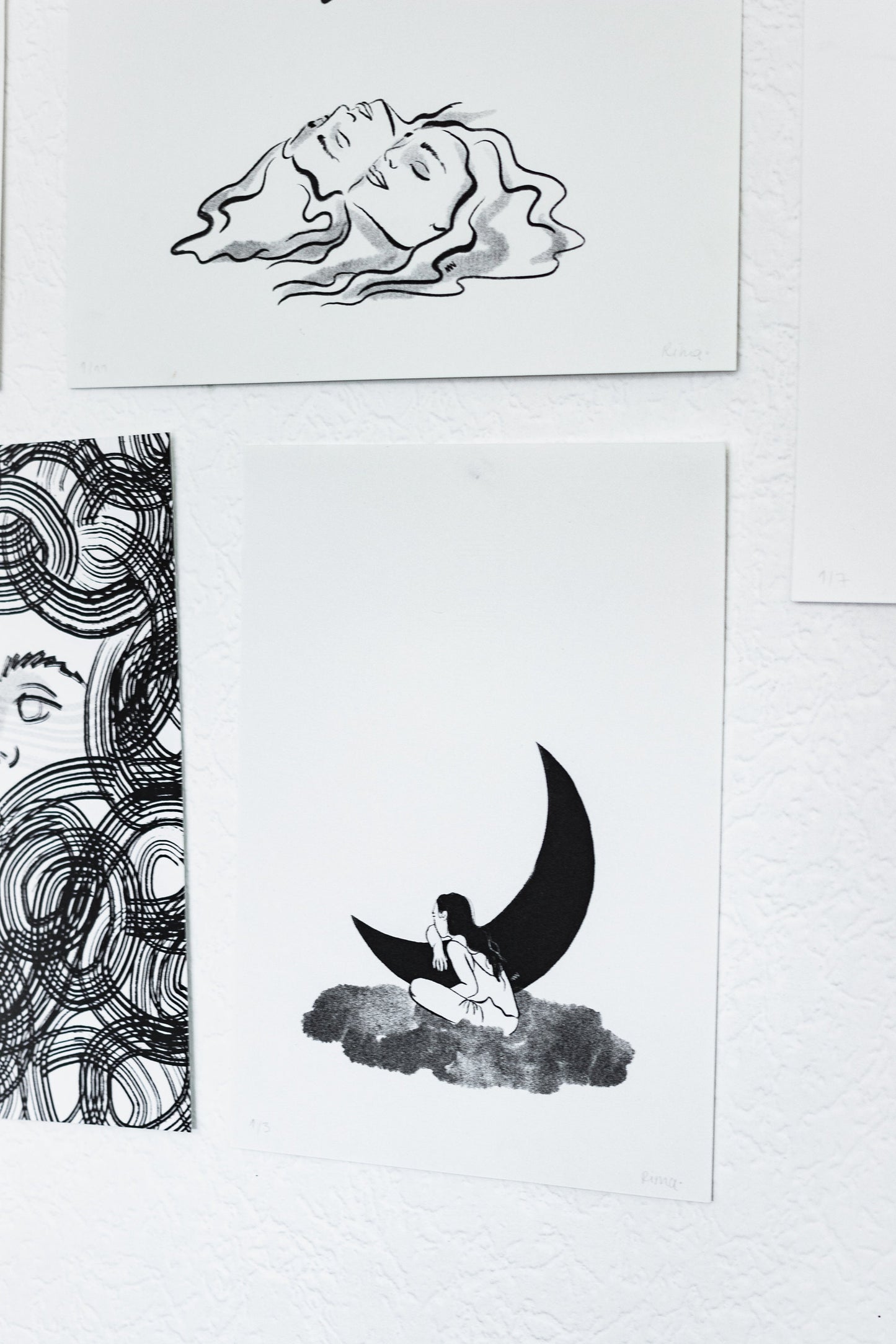 Risographie « Moon »