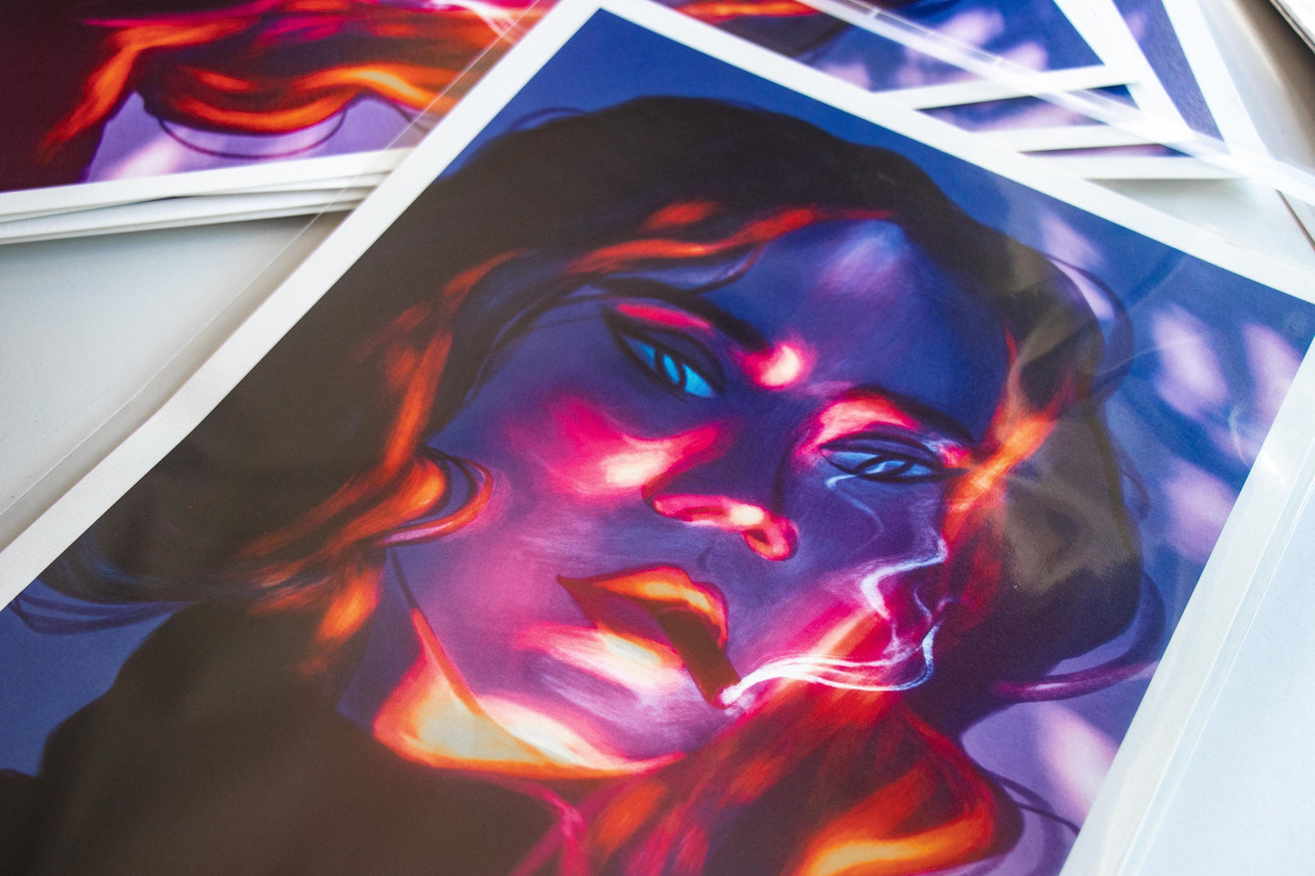 Affiche A3 "The Flame"