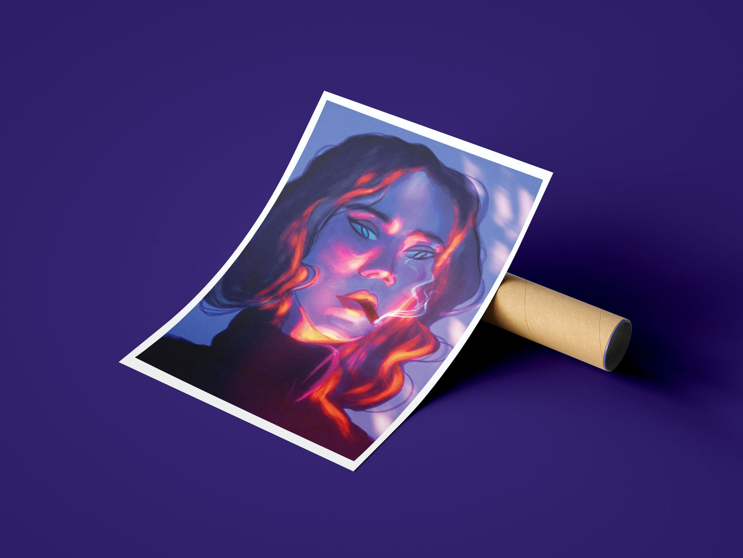 Affiche A3 "The Flame"