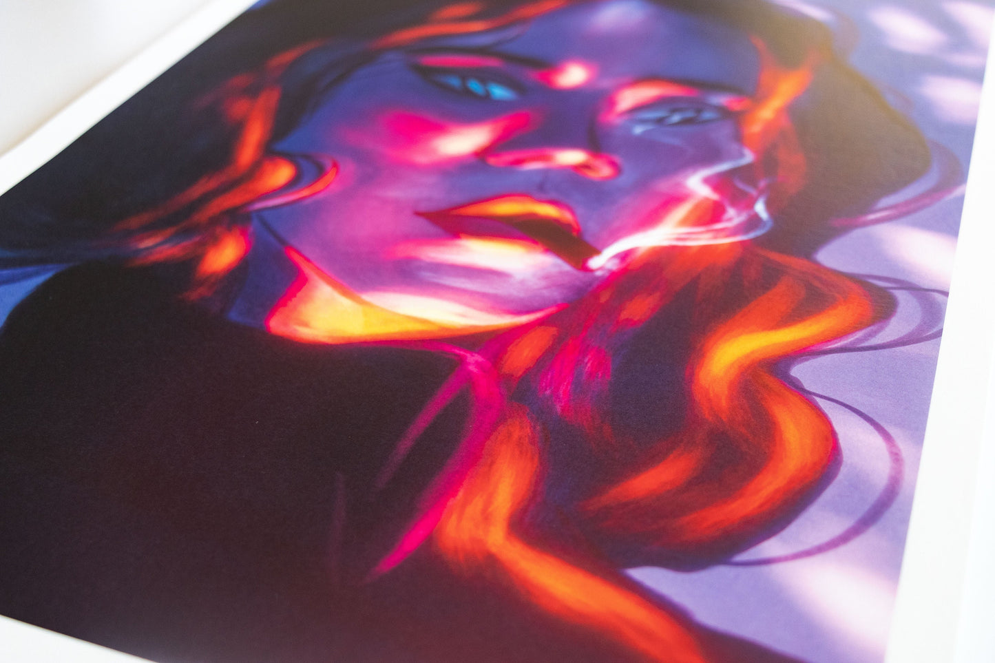 Affiche A3 "The Flame"