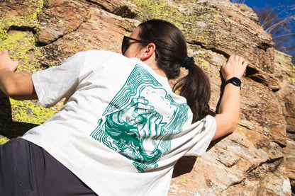 Précommande - Tee grimpe vert