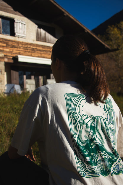 Précommande - Tee grimpe vert