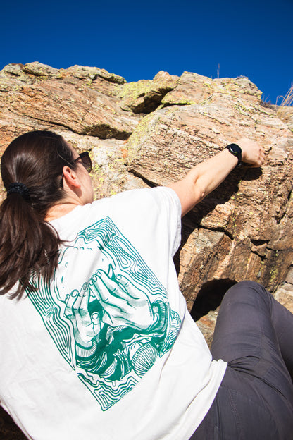 Précommande - Tee grimpe vert