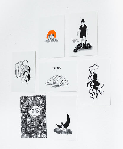 Risographie "solitude"