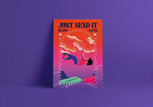 Affiche "Just send it"