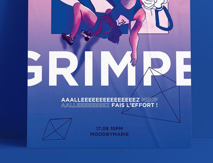 Affiche - "Fais l'effort"